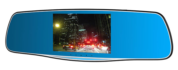 Brigele DR 3302 rearview mirror dash cam